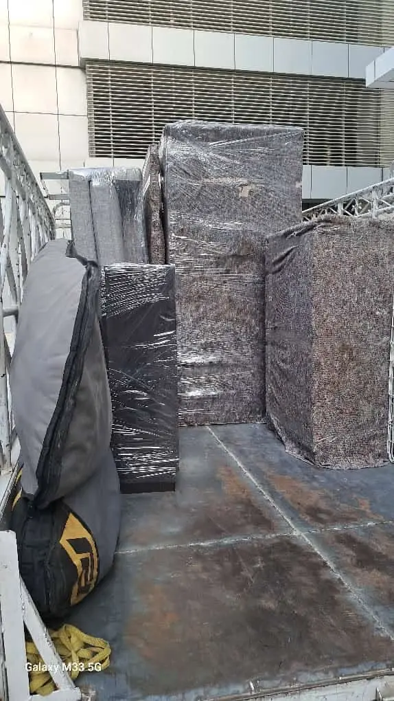Movers in Dubai — Expert Movers UAE truck loaded for a home move